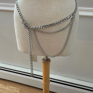 Silver Chain Belt